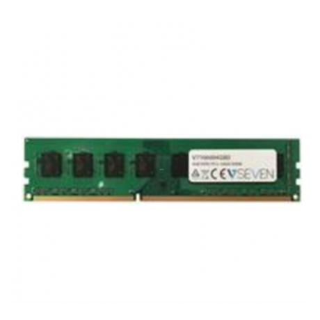 V7  4GB DDR3 PC3-10600 - 1333mhz DIMM Desktop Módulo de memoria - 106004GBD 