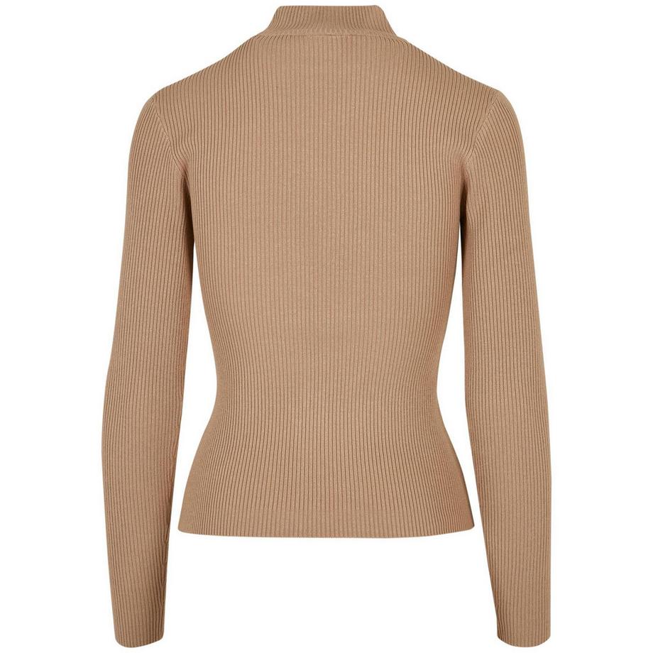 URBAN CLASSICS Pull à Col Roulé en Tricot Côtelé  