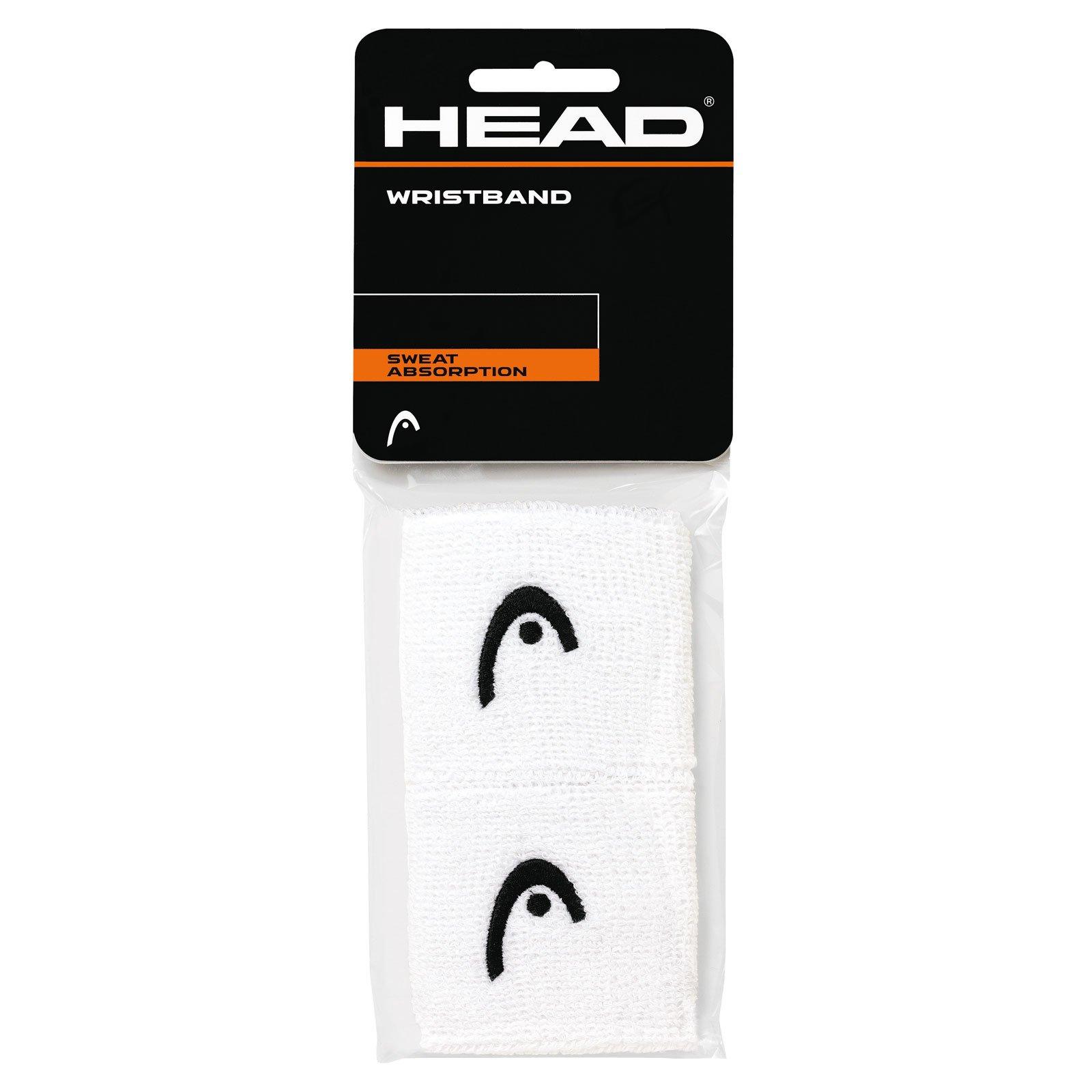 Head  Bandeau anti-transpiration 2,5" blanc 