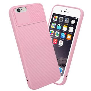 Cadorabo  Housse compatible avec Apple iPhone 6 PLUS / 6S PLUS - Coque de protection en silicone TPU flexible et avec protection pour appareil photo 