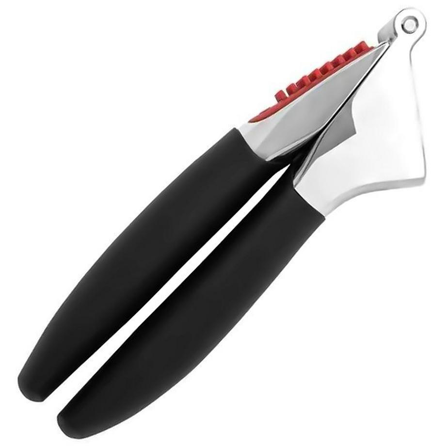 OXO  Good Grips – Presse-ail - Presse-ail manuel - Acier inoxydable - Rouge et noir 