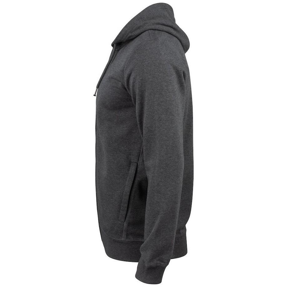Clique Premium Felpa Con Cappuccio E Zip Intera  