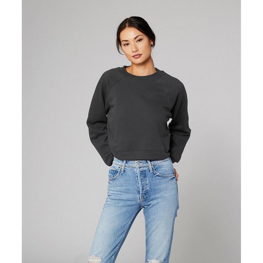 Bella + Canvas Fleece Cropped Sweatshirt  