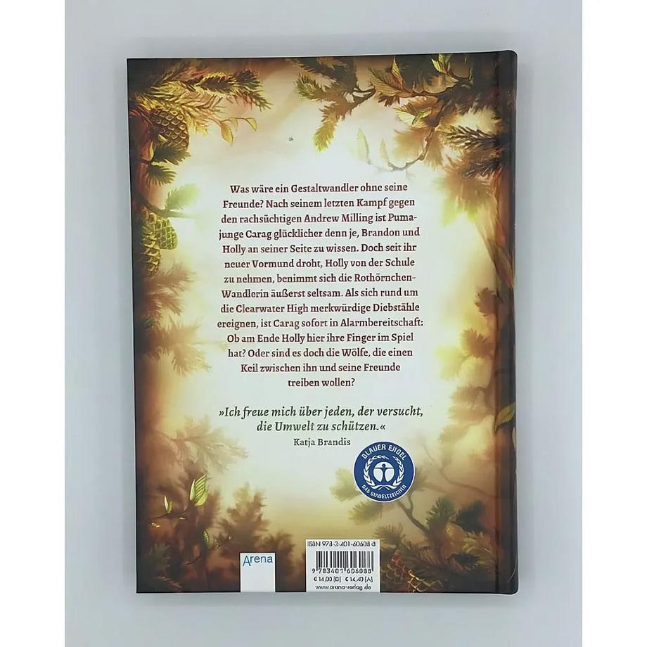 Woodwalkers – Hollys Geheimnis - Band 3 Brandis, Katja; Carls, Claudia (Illustrationen) Copertina rigida 