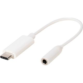 VIVANCO  Vivanco CC UC A 1 cavo audio 0,1 m 3.5mm USB Bianco 