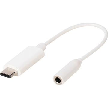 Vivanco CC UC A 1 cavo audio 0,1 m 3.5mm USB Bianco