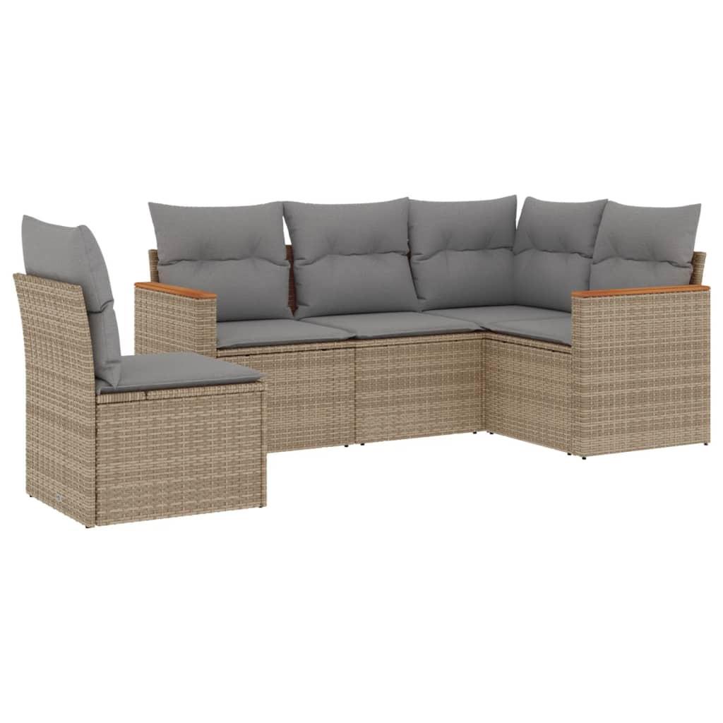 VidaXL Garten sofagarnitur poly-rattan  