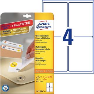 Avery-Zweckform Avery-Zweckform Etiquette universelles  