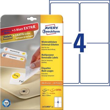 Avery-Zweckform Etiquette universelles