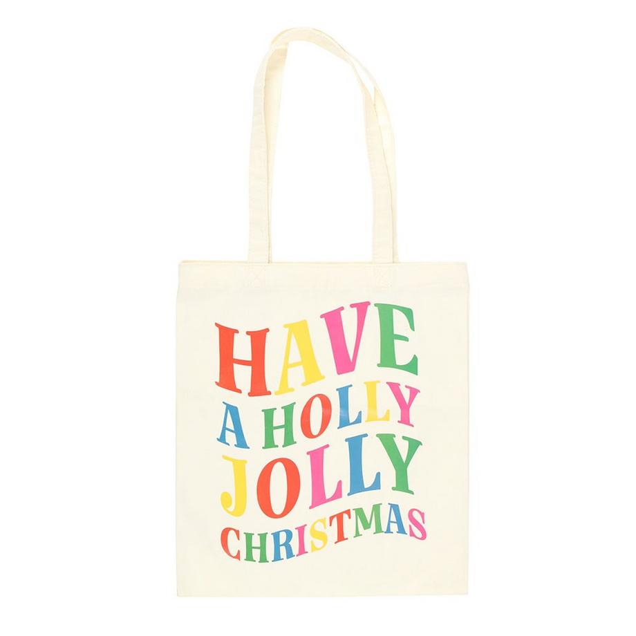 Tote Bag Have A Holly Jolly Christmas