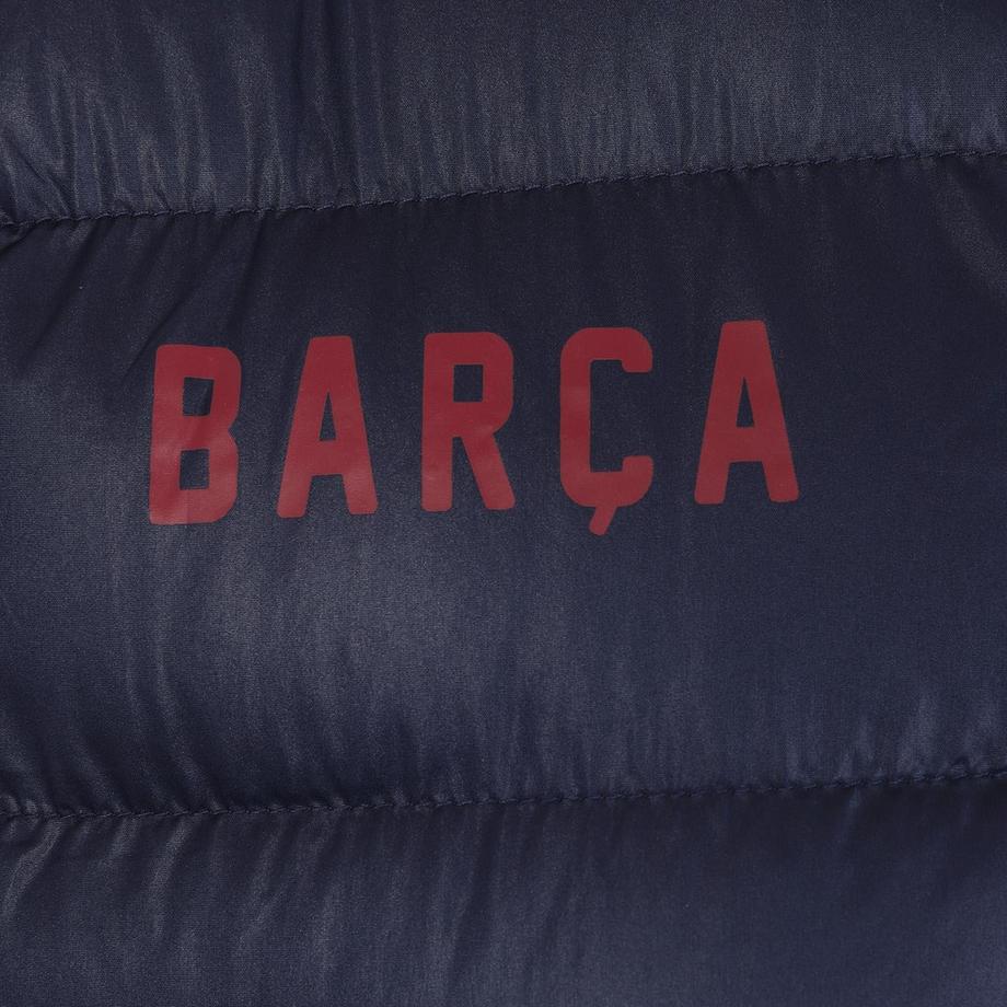 FC Barcelona Gilet Trapuntato con Collo Alto  