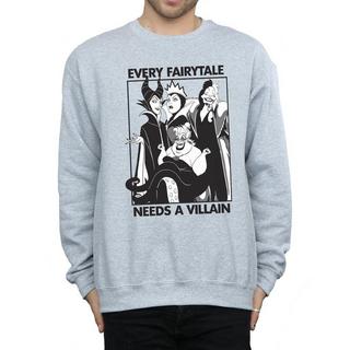 Disney  Every Fairy Tale Needs A Villain Sweatshirt 