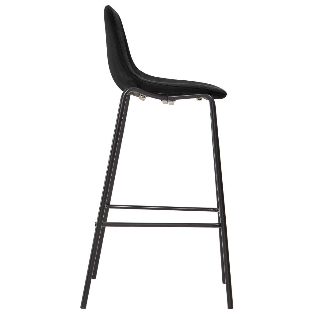 VidaXL Chaise de bar tissu  