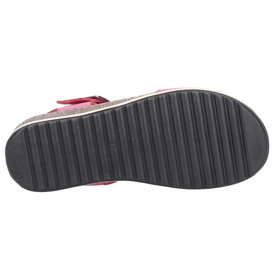 Hush Puppies Ellie Sandales Compensées en Cuir  