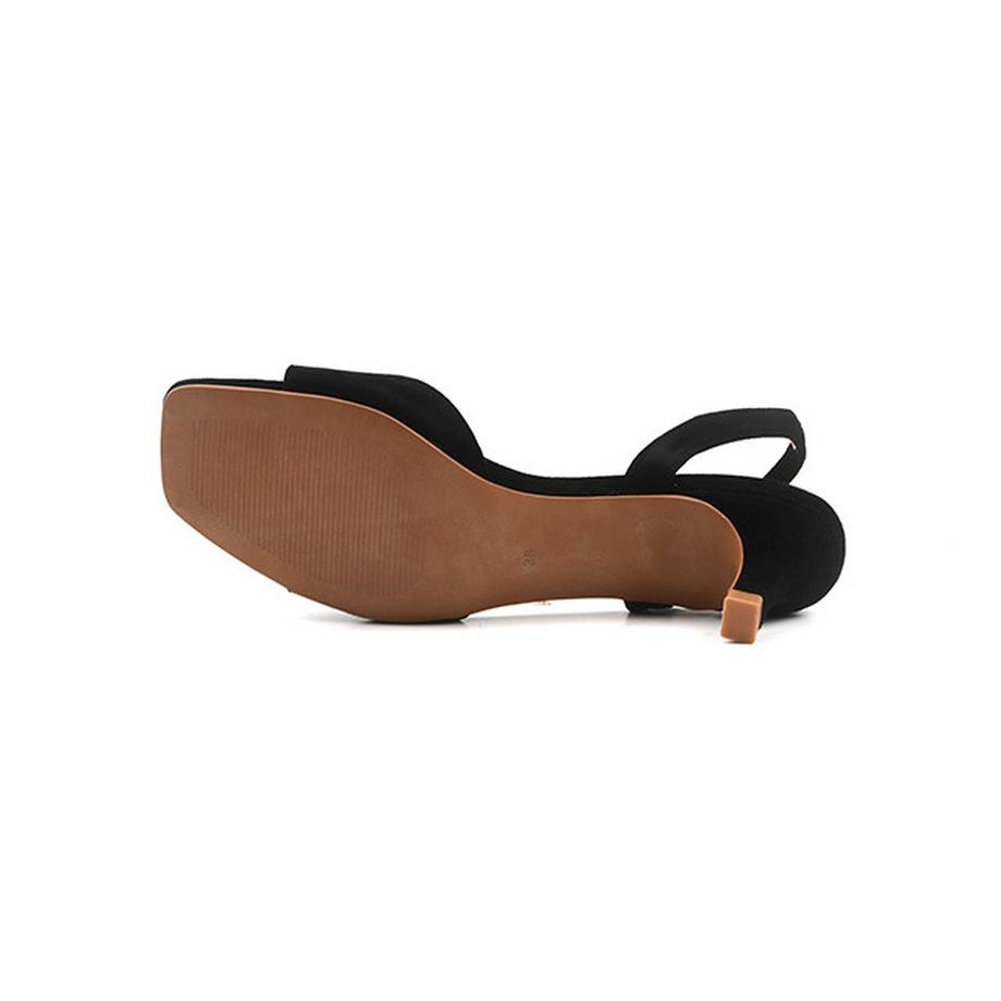 Alma En Pena Slingback Kitten Heel Sandalen mit verziertem Riemen  