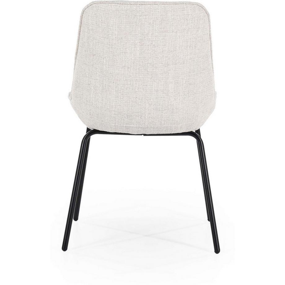 mutoni Chaise de salle à manger Base beige  