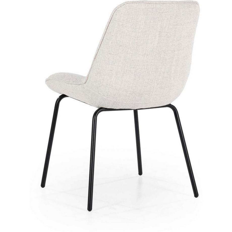 mutoni Chaise de salle à manger Base beige  