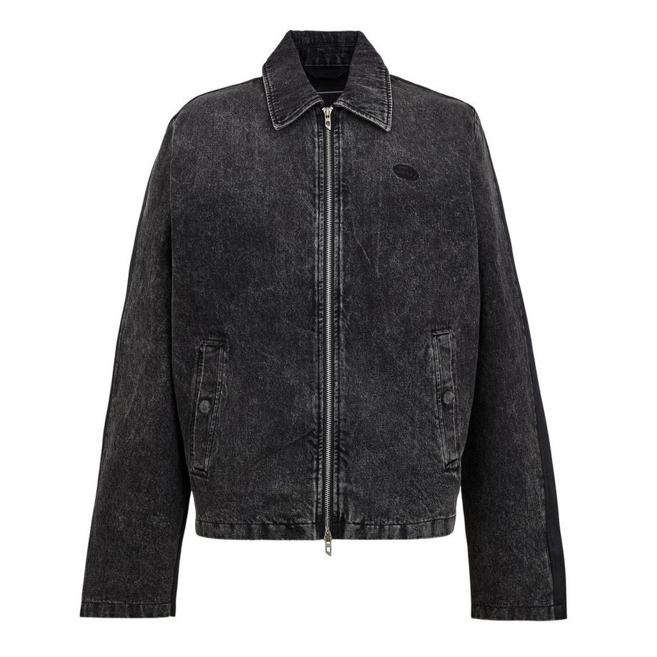 Bomberjacke, Steinwaschen