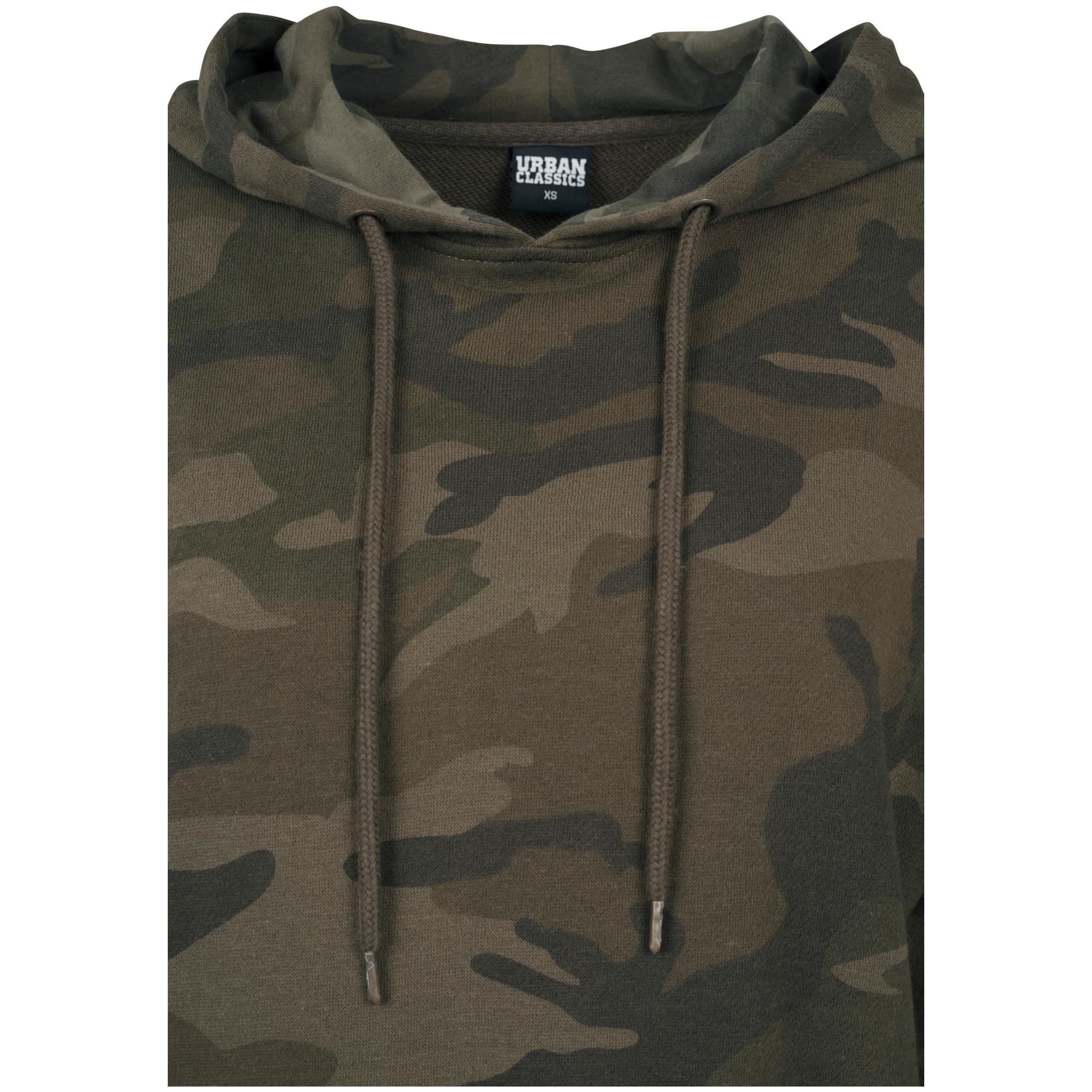 URBAN CLASSICS  felpa con cappuccio da urban classic camo 