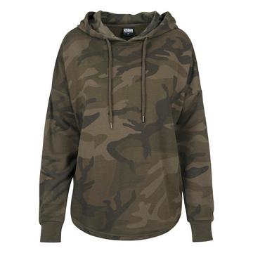 felpa con cappuccio da urban classic camo