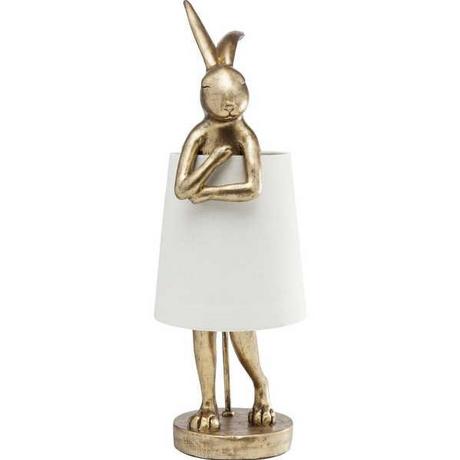 KARE Design Lampada da tavolo Animal Rabbit Gold  