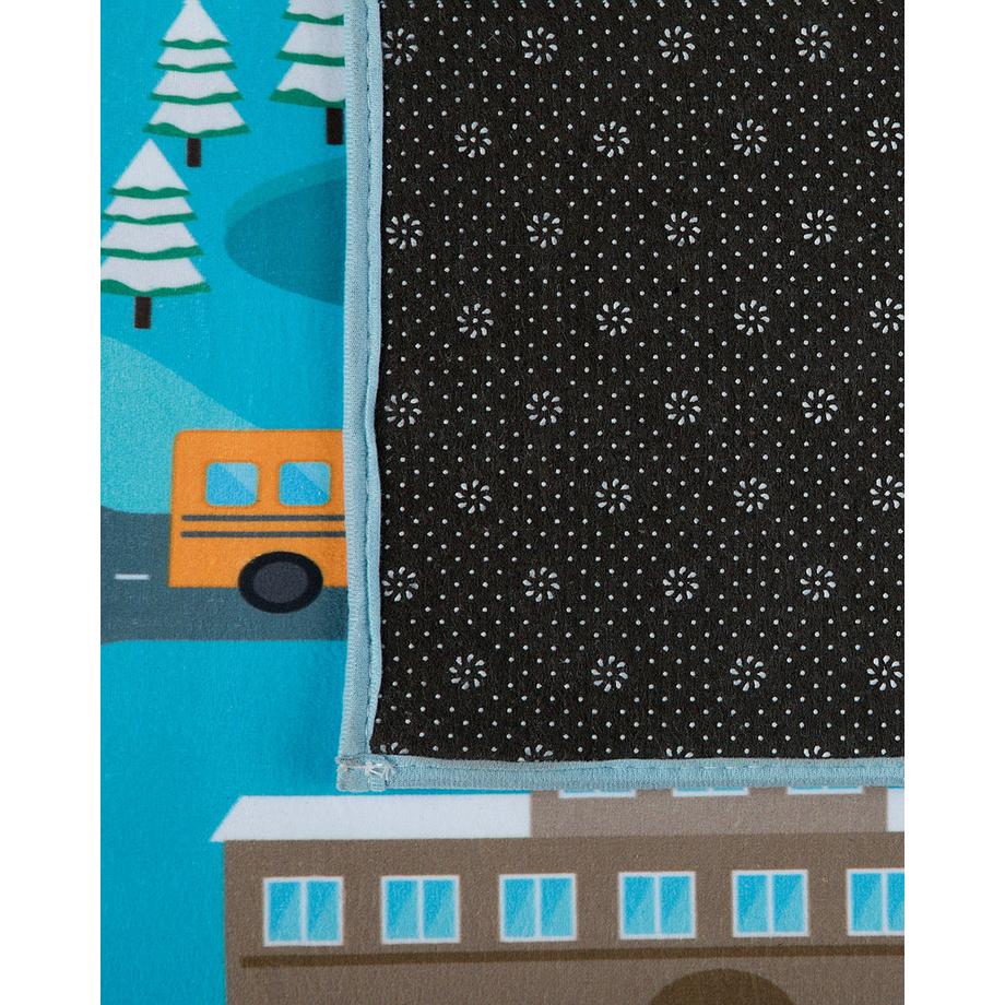 Beliani Tapis enfant en Polyester Moderne KIGI  