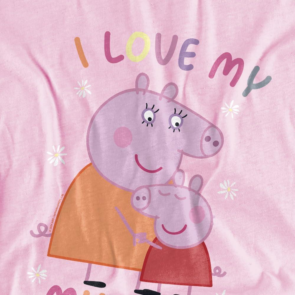 Peppa Pig  I Love My Mummy TShirt 