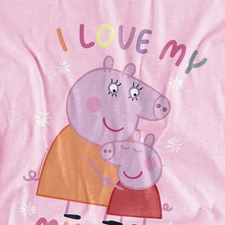 Peppa Pig  I Love My Mummy TShirt 
