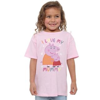 Peppa Pig  I Love My Mummy TShirt 