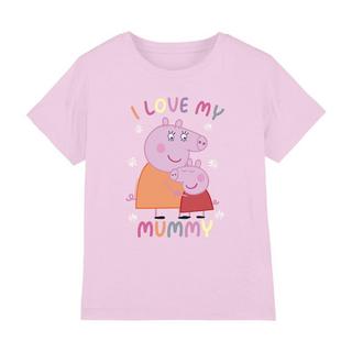 Peppa Pig  I Love My Mummy TShirt 