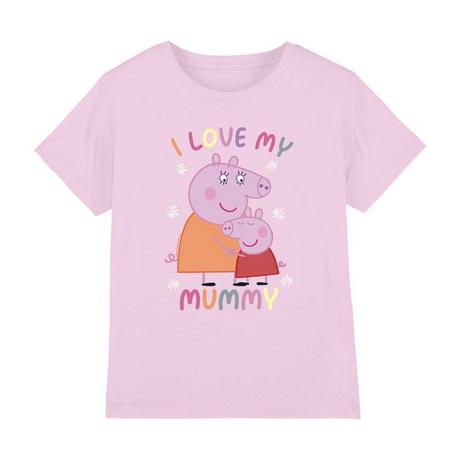 Peppa Pig  I Love My Mummy TShirt 