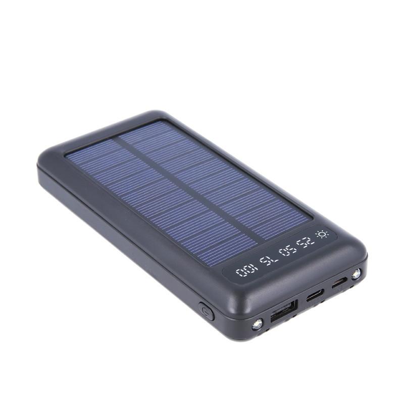 Avizar  Batterie Solaire 10000mAh LED 