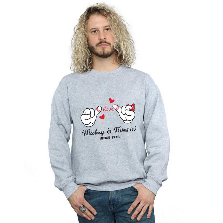 Disney Mickey & Minnie Love Sweatshirt  