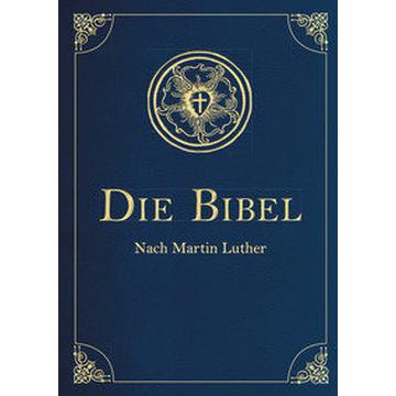 Die Bibel - Altes und Neues Testament. In Cabra-Leder gebunden mit Goldprägung