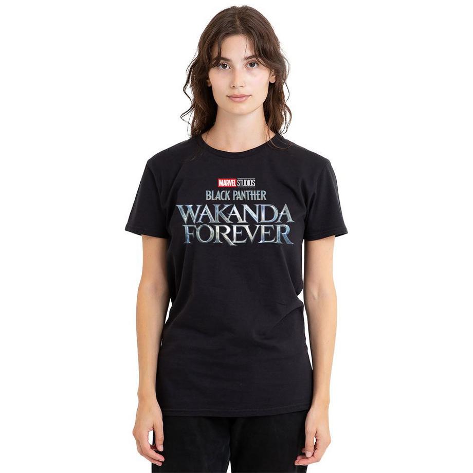 Black Panther Bedrucktes T-Shirt  