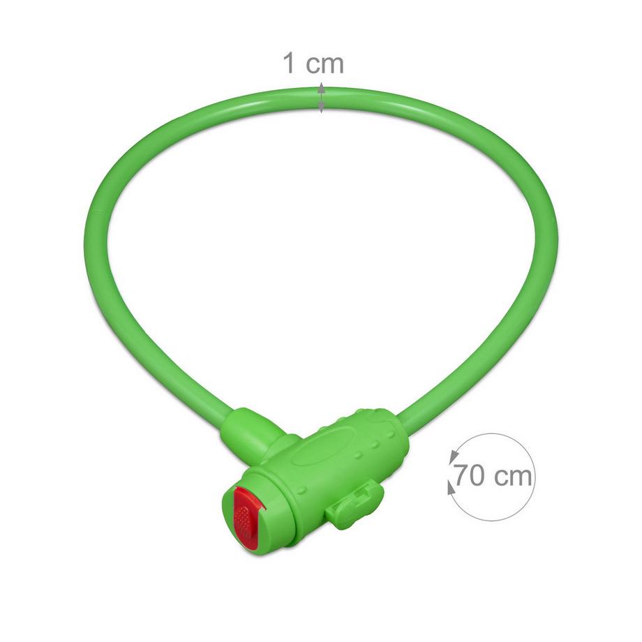 B2X  Lucchetto per bicicletta per bambini 