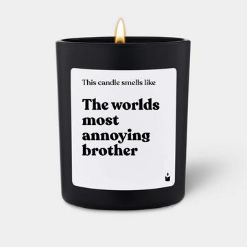 Bougie Parfumée Flowery The worlds most annoying brother