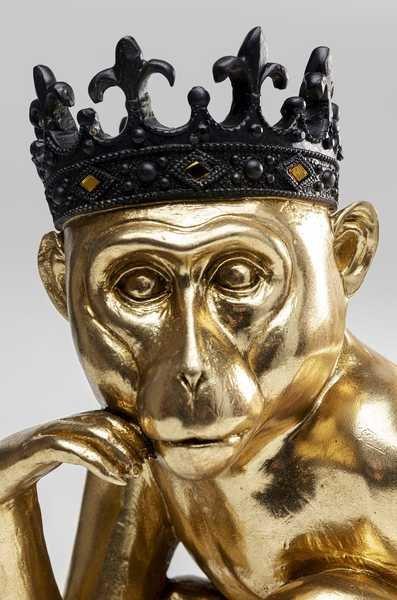 KARE Design Figura decorativa King Lui Gold 35  