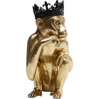 KARE Design Figura decorativa King Lui Gold 35  