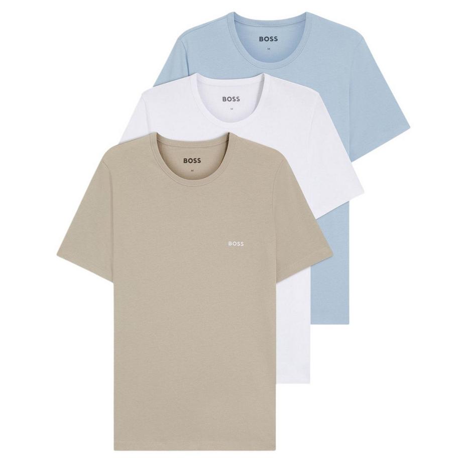 Lot De 3 T-Shirts Motiftyle Logo Brodé (Pack de trois)