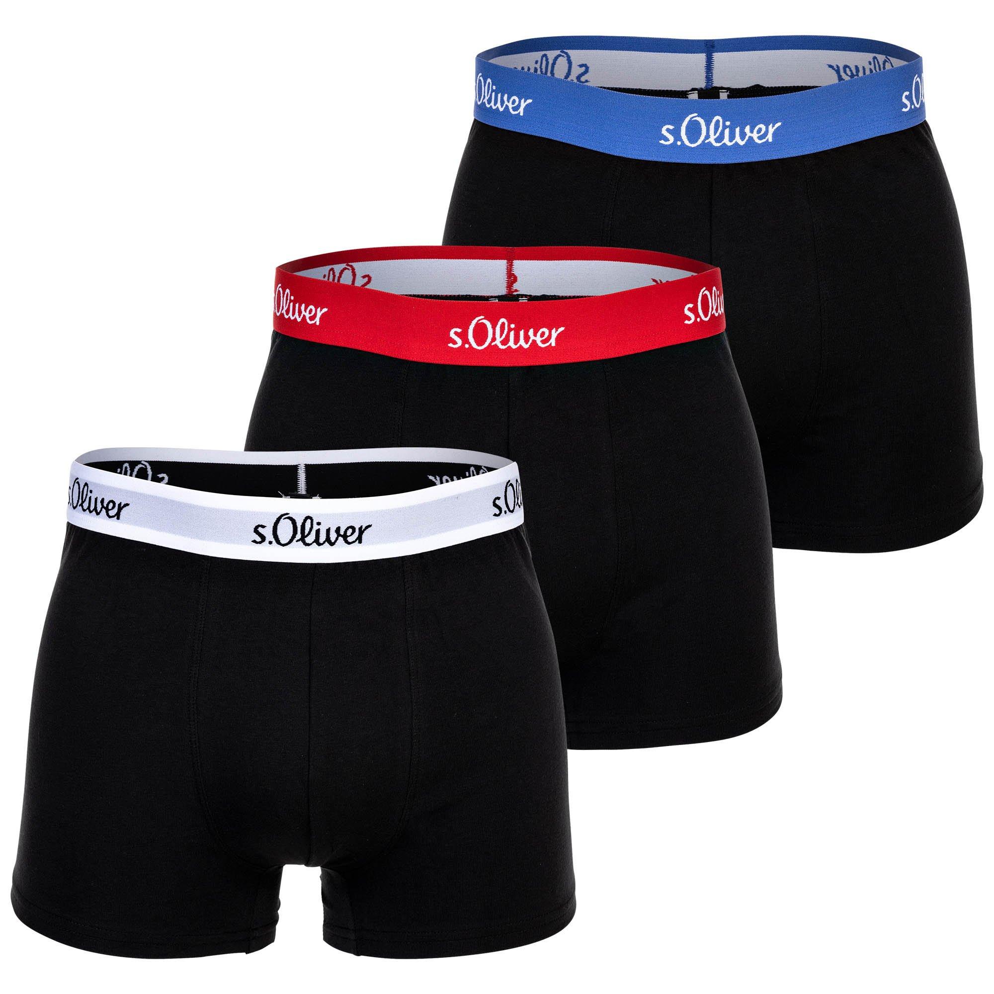 s. Oliver  Boxer Uomini Confezione da 3 Stretch 