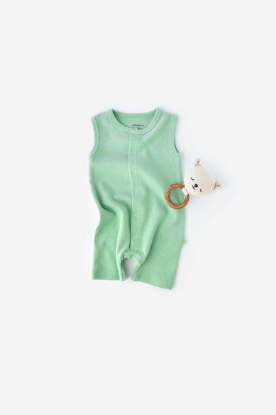 BabyCosy Organic  Barboteuse courte, sans manches 