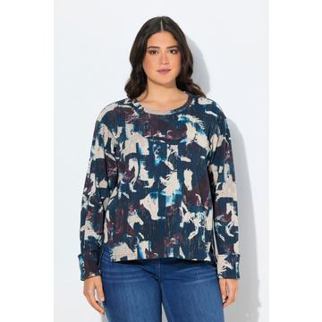 Sweatshirt, Pferde, A-Linie, Rundhals, Langarm