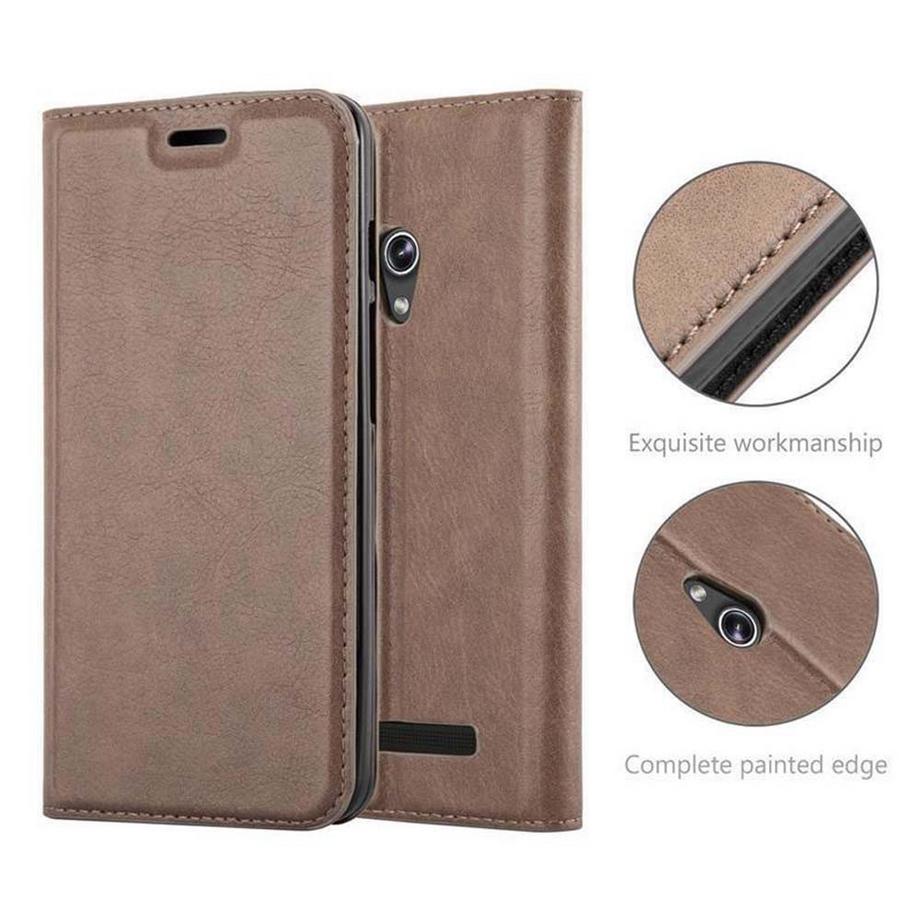 Cadorabo  Hülle für Asus ZenFone 5 2014 Magnetverschluss, Kartenfach 