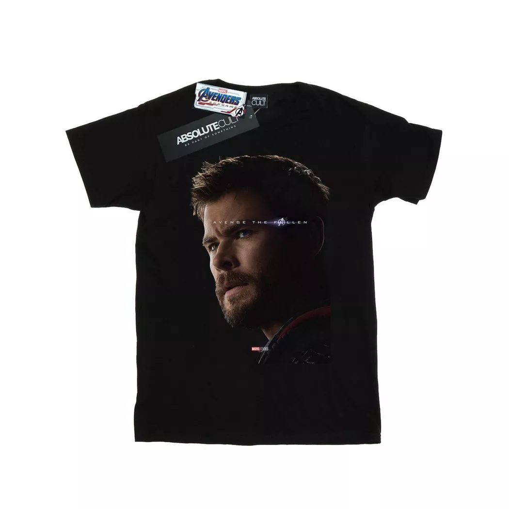 MARVEL - Avengers Endgame Avenge The Fallen TShirt, für Damen, Schwarz, Größe S