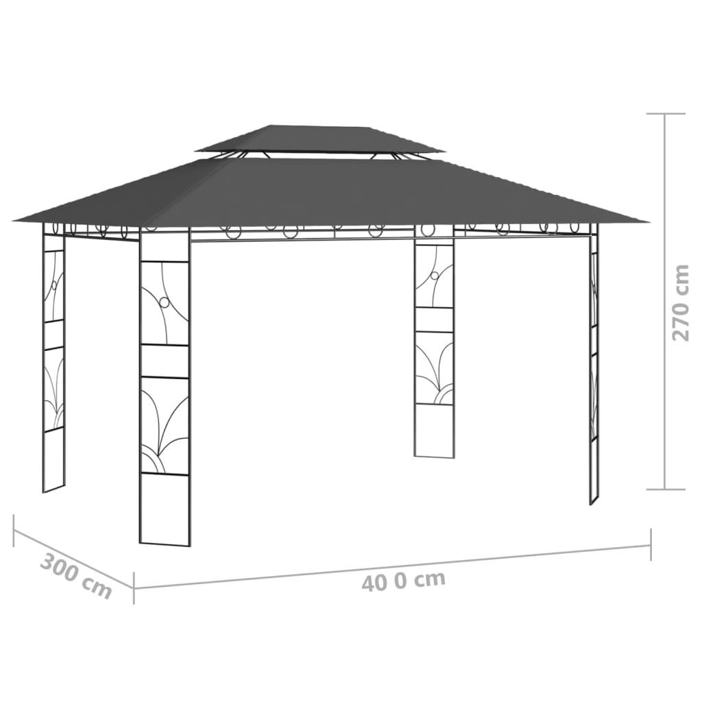 VidaXL Belvédère tissu  