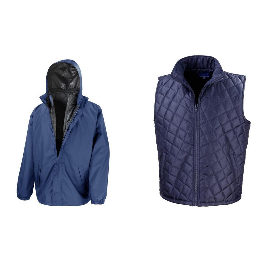 Result Core Veste 3 en 1 avec gilet matelassé  