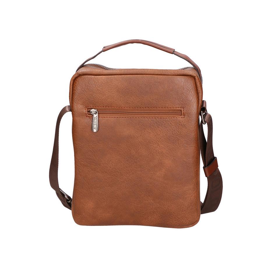 Northampton Polo Club Sac Bandoulière Messenger en Cuir PU à Compartiment Unique  