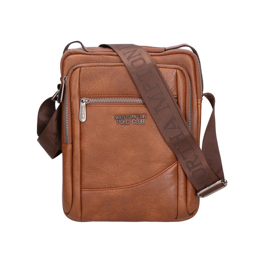 Northampton Polo Club Sac Bandoulière Messenger en Cuir PU à Compartiment Unique  