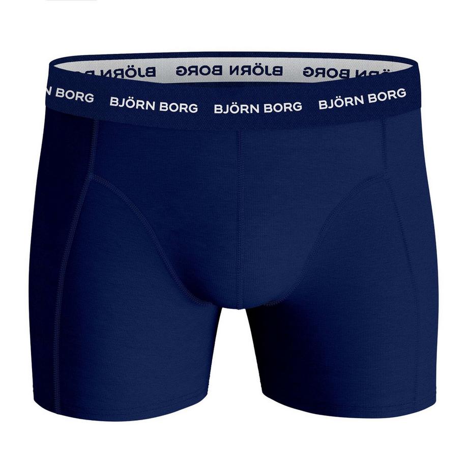 Björn Borg 5er Pack Cotton Stretch Boxershorts Figurbetont  
